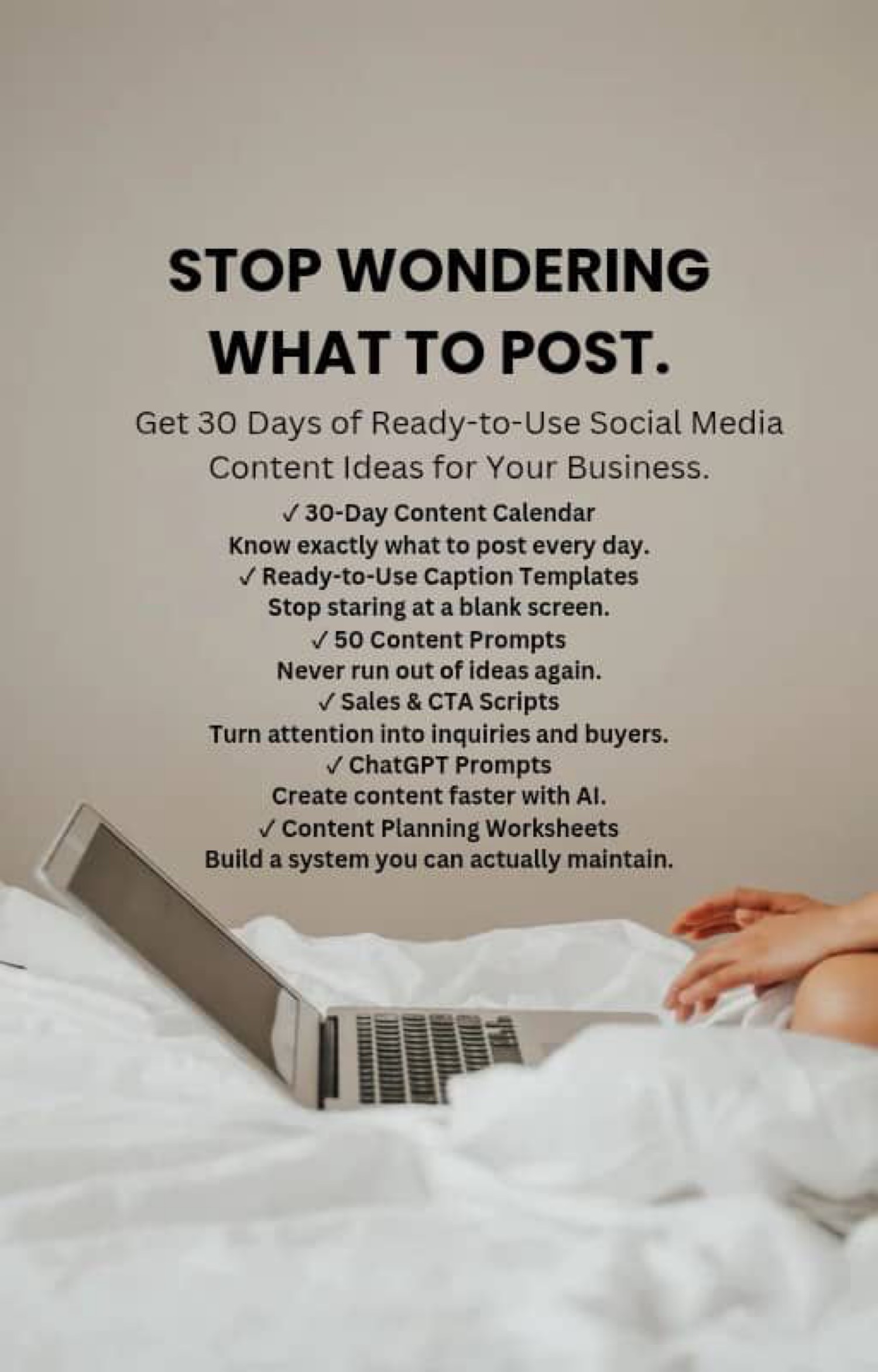 30-Day Social Media Content Kit book cover